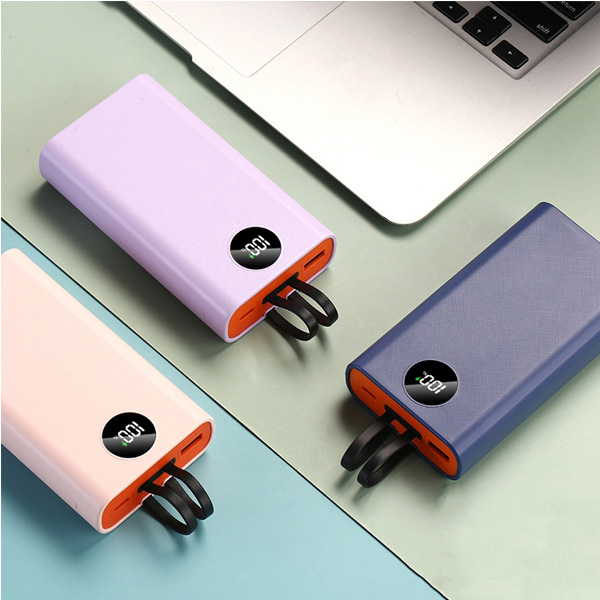 high-capacity fast charging power bank