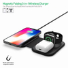 3 In 1 Magnetic Foldable Desk Phone Charger 15w Wireless Charger