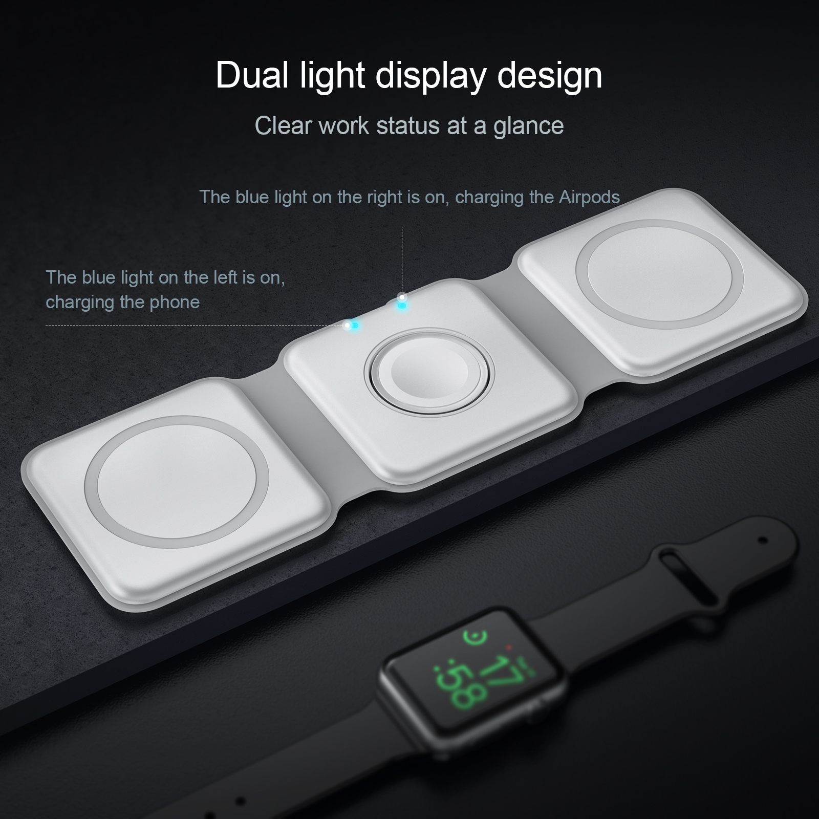 Folding Storage wireless charger