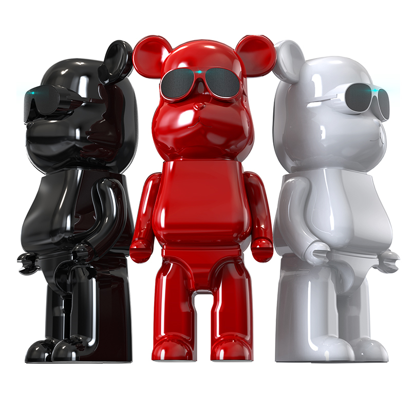 Portable Lovely Cartoon Cute Animal Violent Bear Wireless Speakers