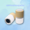 Environmentally Mini Portable Luminous Bamboo Speaker with lights