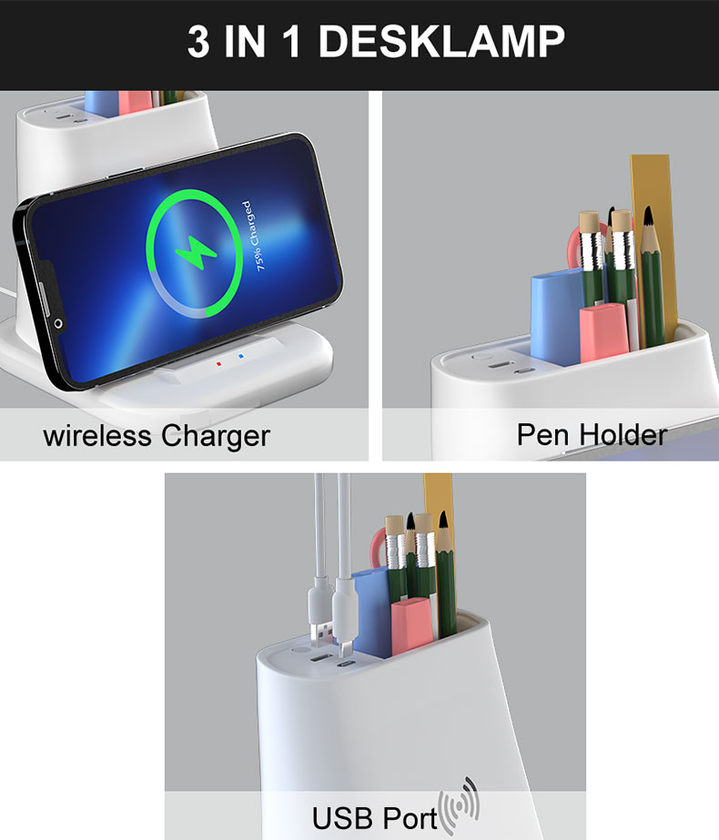 15W pen holder wireless charger