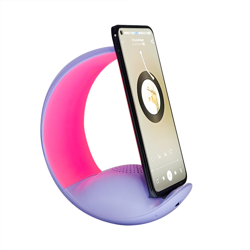 Mini Music Box Rgb Moonlight Bluetooth Speaker Subwoofer