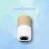 Environmentally Mini Portable Luminous Bamboo Speaker with lights