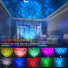 Star Projector Bedroom Led Night Light Rotating Star Lamp Speaker