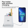 Multifunctional Office Phone Wireless Charger Promotional Gift Wireless Charger With Pen Holder