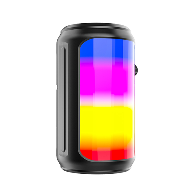 Long Battery Portable Mini Party Wireless Colorful Led Flashing Light Speaker