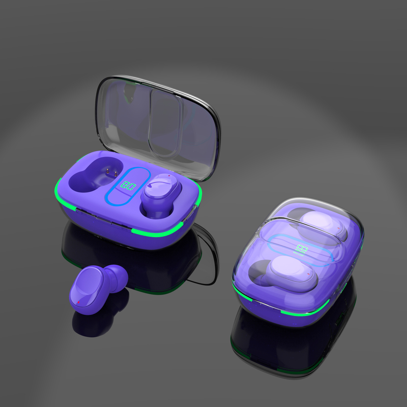 Y90 Wireless Transparent Cover Earbuds Mobile Phone Long-lasting battery Earphones