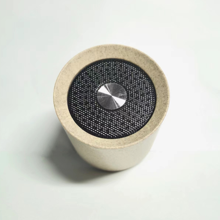 Small Wireless Environmentally Wheat Straw Speakers