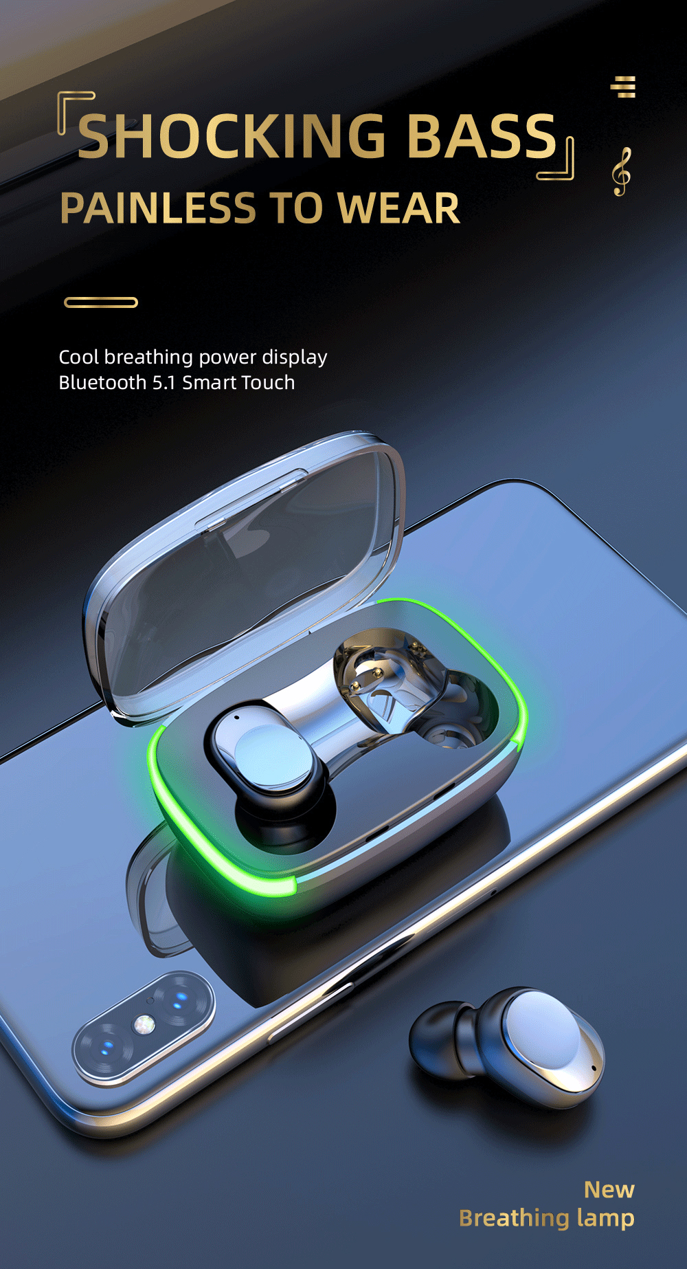 Cool breathing power display