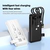 10000mah Power Bank Outdoors Travel Mobile Charger Power Bank with Cable