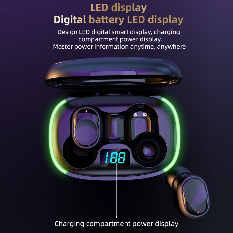 Y70 In-ear Waterproof Earphone Support Wireless Charging 