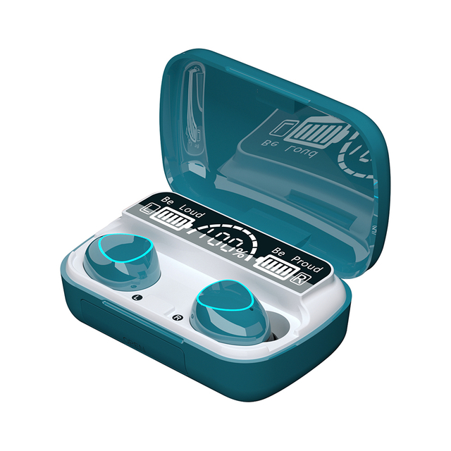 M10 Bluetooth Noise Cancelling Stereo Bass Wireless Earphones 