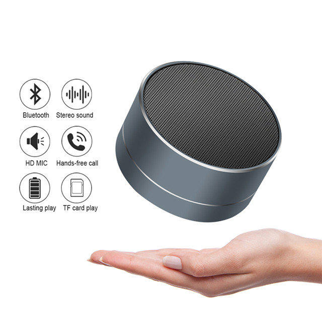 Portable Mini Round Wireless Mp3 Speaker