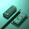 Compact Design Portable Wireless Charger Power Bank with Cable