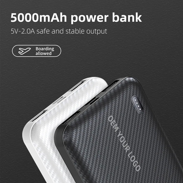 Dual USB Ports Portable Charger Battery Backup Power Bank