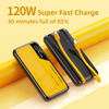 PD20W Fast Charging Power Bank 10000mah Built In Cable