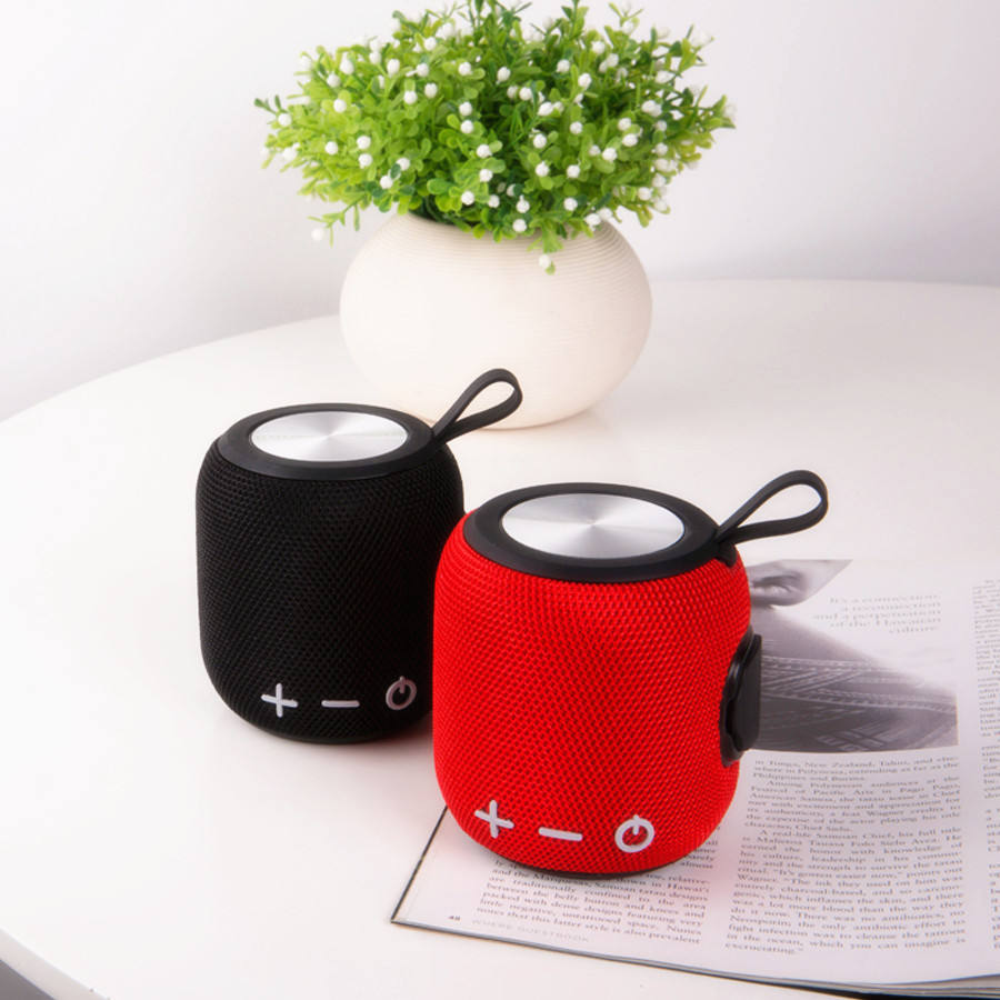 Portable Tws Mini IPX7 Waterproof Fabric Wireless Bluetooth Speaker