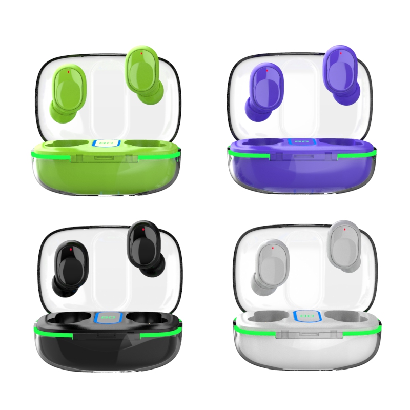 Y90 Wireless Transparent Cover Earbuds Mobile Phone Long-lasting battery Earphones