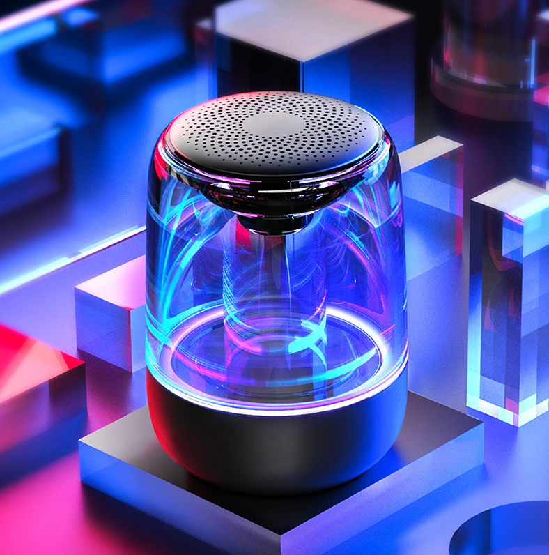 Tws Multifunction Super Bass Bluetooth Led Light Small Portable Wireless Speaker