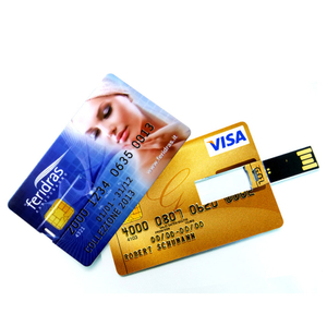 Business Credit Card Shape Usb Flash Drive