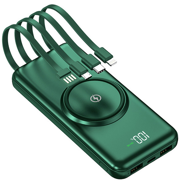 Portable Power Banks with Cables