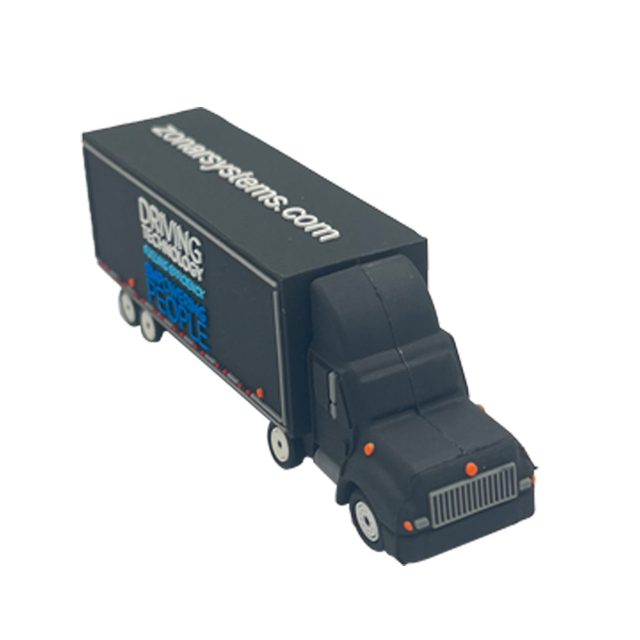 Customizable Design Truck Shape Pvc USB Flash Drive Memory 2.0/3.0 USB Stick