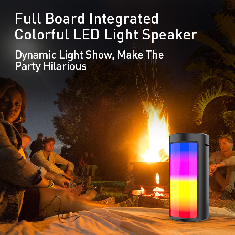 Colorful Smart Mini DJ Bass Gaming Speaker 