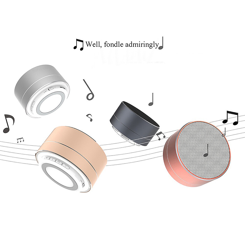 Portable Mini Round Wireless Mp3 Speaker
