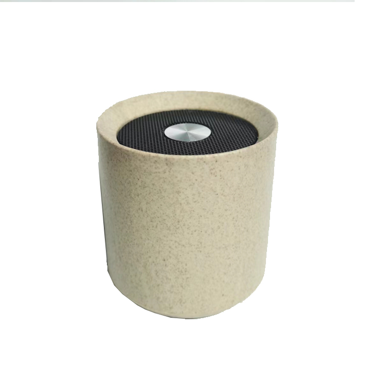 Small Wireless Environmentally Wheat Straw Speakers