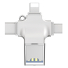4 in 1 Commercial Metal USB Flash Drive for Share Videos