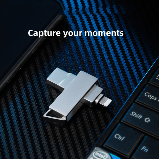 OTG Metal Rotating High capacity laptop Usb Flash Drive 