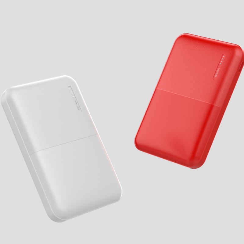 Dual Usb Output Ultra Slim Mobile Phone 5000mah Power Bank