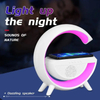 3 In 1 Wireless Charger Night Light Lamp Bluetooth Speaker Home Bedside Wireless Charging Lamp