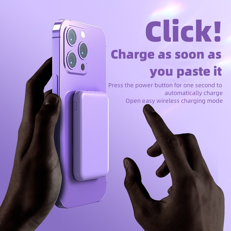Magnetic Wireless Charging Power Bank for Iphone 13