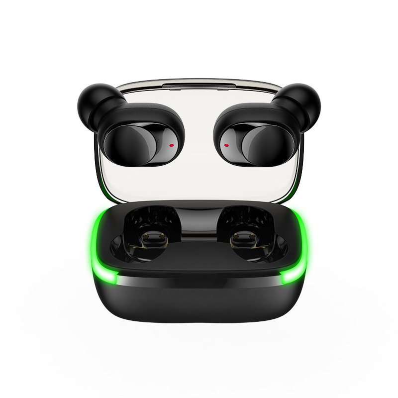Y60 Comfortable Fit True Wireless Tws Earphone Earbuds with Cool Breathing Lights