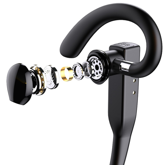 525 Active Noise Cancelling Single Ear Business Earphone 
