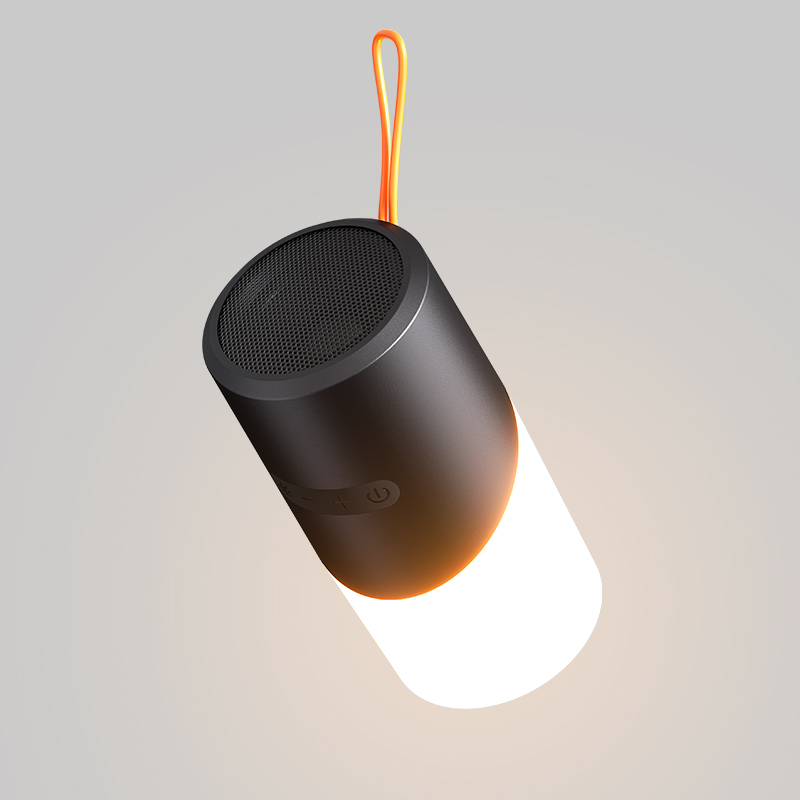 Outdoor Camping Light Portable Bluetooth Bass Speaker