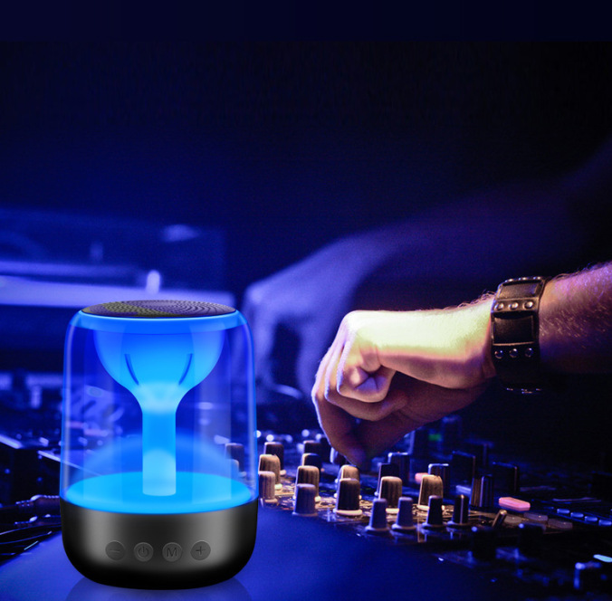 Tws Multifunction Super Bass Bluetooth Led Light Small Portable Wireless Speaker
