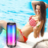 IPX5 Waterproof Portable Bluetooth Tws Bass Subwoofer Wireless Speaker with Light 