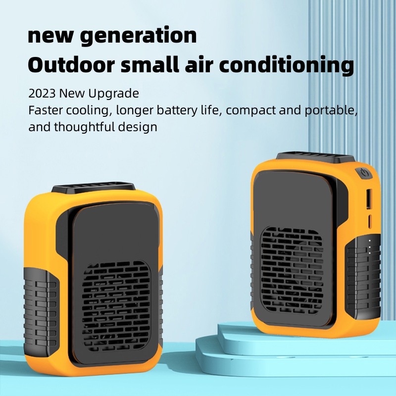 Waist Hanging Mini Portable Rechargeable Waist Cooling Fan 