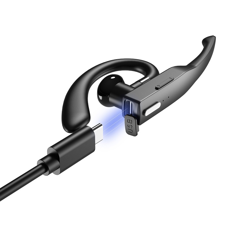 525 Active Noise Cancelling Single Ear Business Earphone 