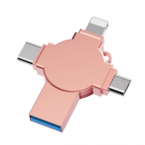 Y04 4 in 1 OTG High Capacity Fashion Metal 16MB-256GB Usb Flash Drive
