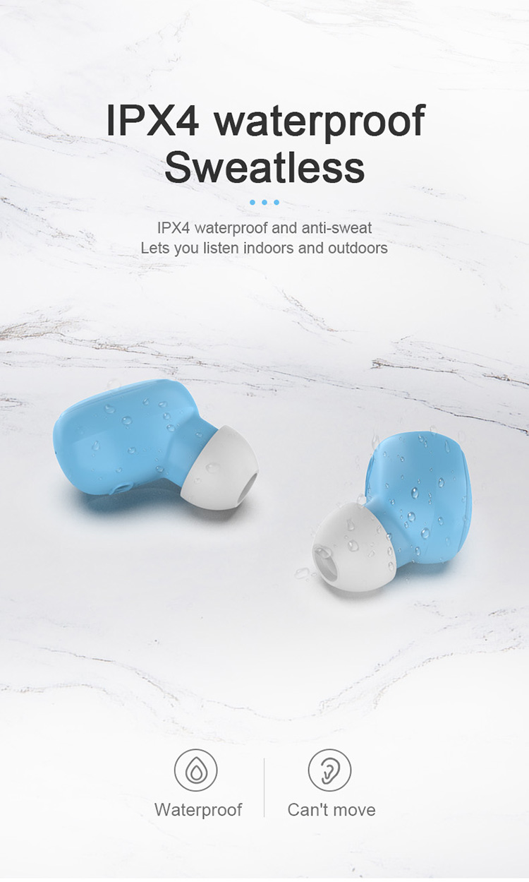 IPX4 waterproof