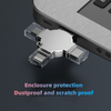 Y04 4 in 1 OTG High Capacity Fashion Metal 16MB-256GB Usb Flash Drive
