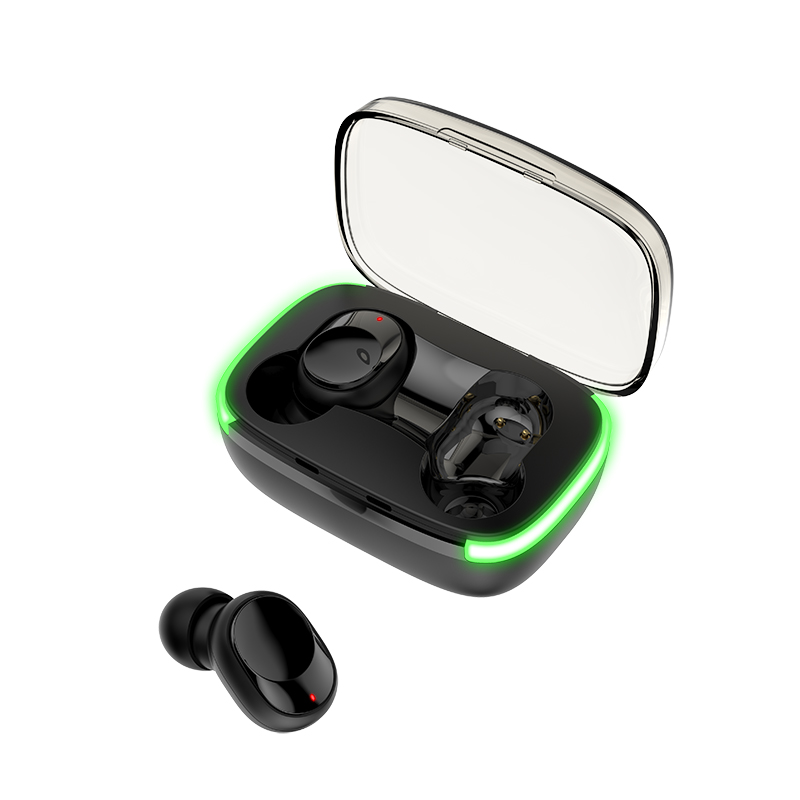 Y60 Comfortable Fit True Wireless Tws Earphone Earbuds with Cool Breathing Lights