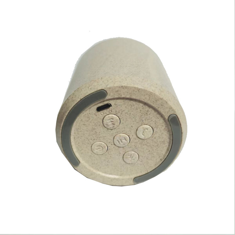 Small Wireless Environmentally Wheat Straw Speakers