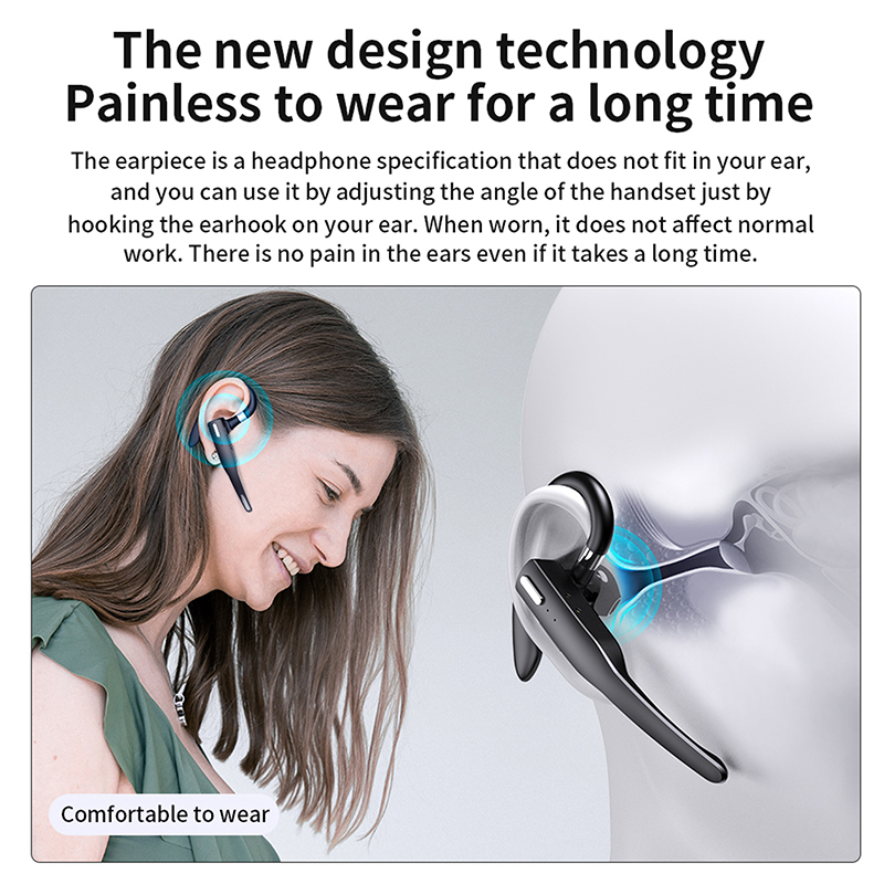 525 Active Noise Cancelling Single Ear Business Earphone 
